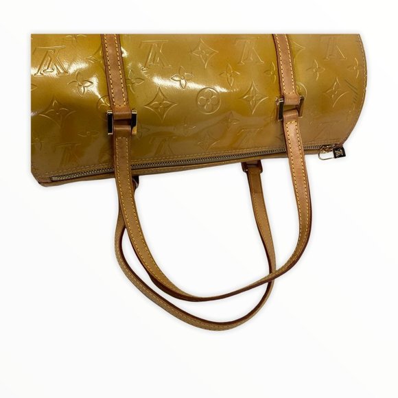 LOUIS VUITTON BEDFORD BEIGE VERNIS YELLOW 874125 - Picture 11 of 13